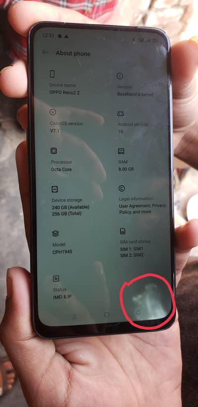 oppo reno2 z official PTA approved