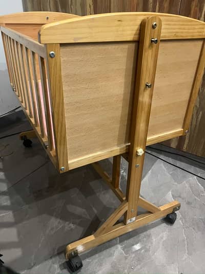 (Imported wooden baby cot)