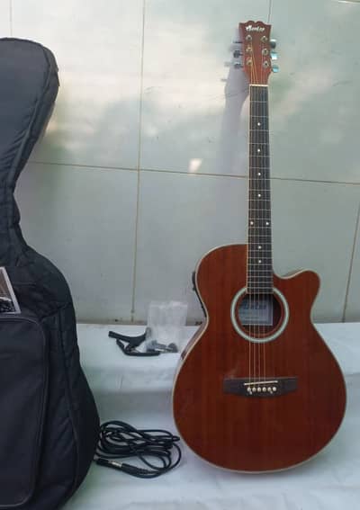 All In One Deal (Semi Acustic Guitar + Bag + Capo + Wire + Strings)