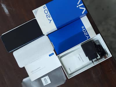 Vivo Y20s 128 GB with box and org charger