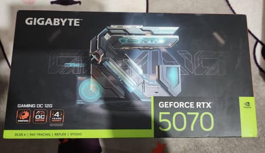 Gigabyte Geforce RTX 5070 Gaming OC Edition + X870 Aorus Elite Wifi 7