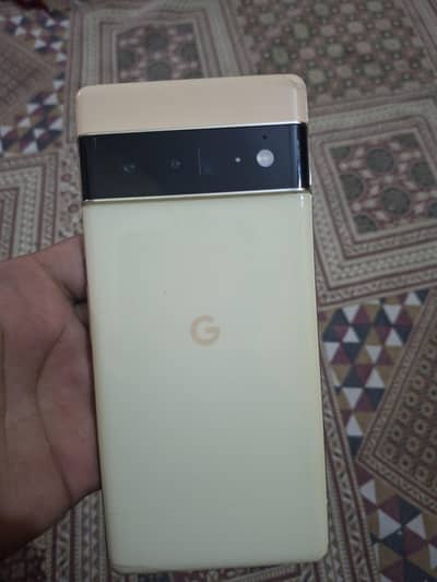 pixel 6 pro offical pta sto 128 all ok just panal brack