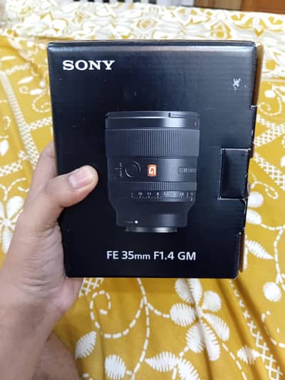 Sony 35mm 1.4 Gmaster