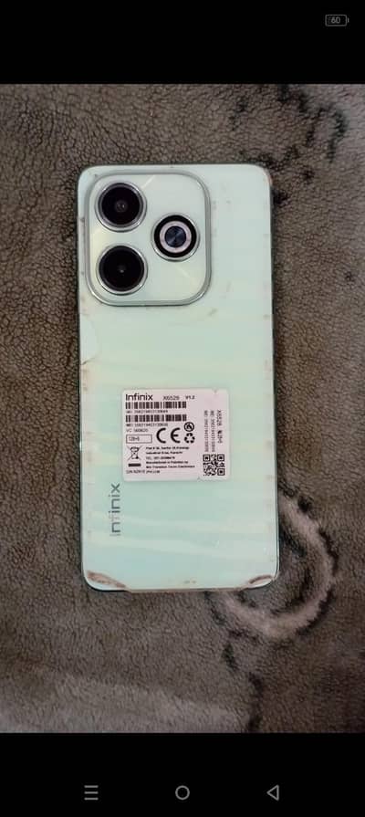 infinix mobile hot 40 diba sath ha warinty card sath ha