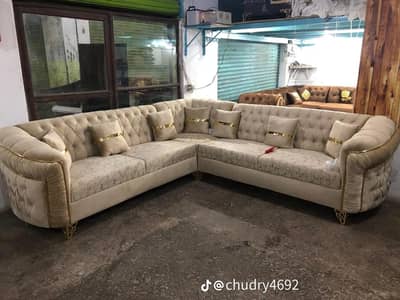 new stylish sofa set made by orignal products with granty