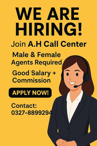 Urdu & English Call Center | Part Time | Full Time | Office Based Job