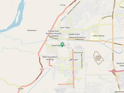 5 Marla Residential Plot For Sale In Block AA Canal Gardens