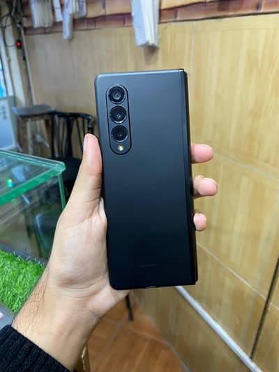 Samsung Z fold 3 with box