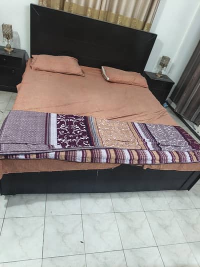 king Size double Bed  for sale (Without Mattress)