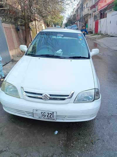 White Cultus VXR 2010 Islamabad registered lifetime token paid