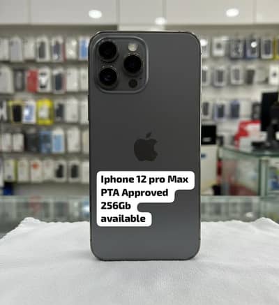 iphone 12 pro max  256Gb PTA Approved