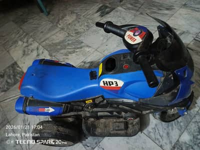 Child electric bike used for 7000