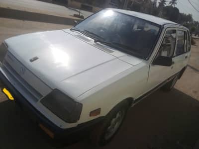 Suzuki Khyber swift 1990 model white colour good condition . petrol