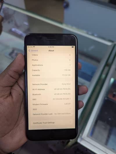 Iphone 7 plus total Original PTA approved 128gb