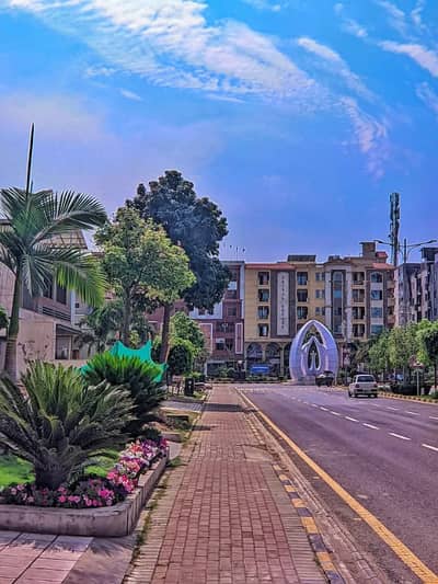 1 Kanal Main Double Road Residencial Plot Available For Sale in Faisal Town phase 1 of Block A islamabad Pakistan