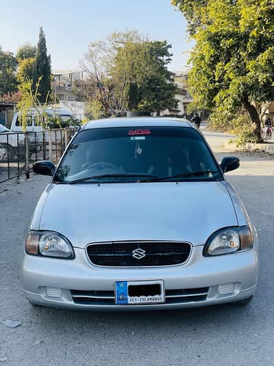 Suzuki Baleno JXR 2004 Model Islamabad number