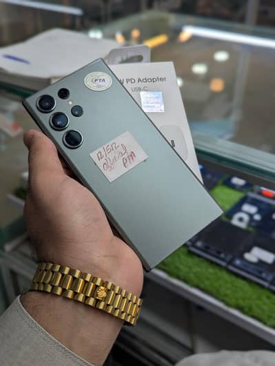 Samsung s23 ultra 12/512 official pta + charger gifr