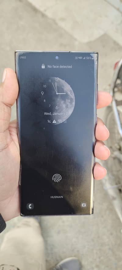 Samsung S22 ultra black colour . . double sim approved