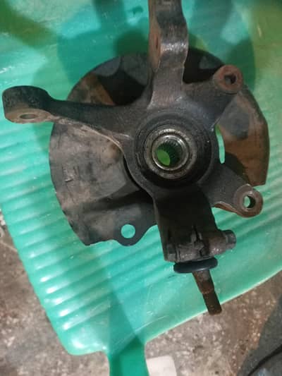 santro car left side wheel hub