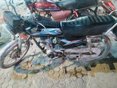 exchange Honda CD 70 ke sath