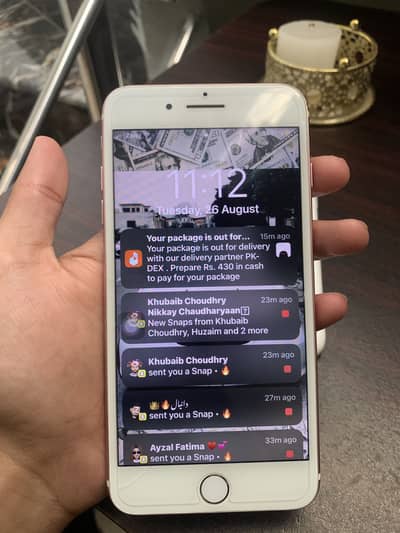 Iphone 7plus for sale pta approved 128gb