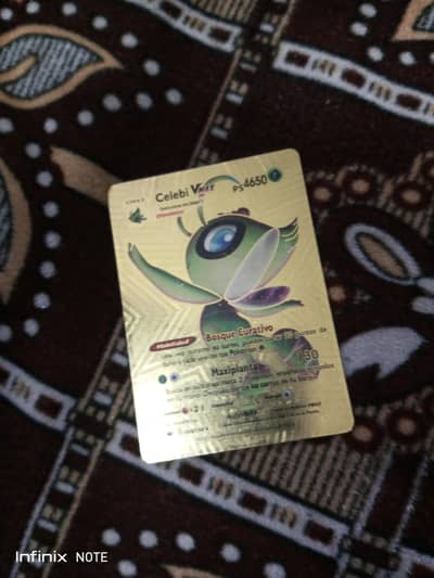 pokemon Golden  6 real cards