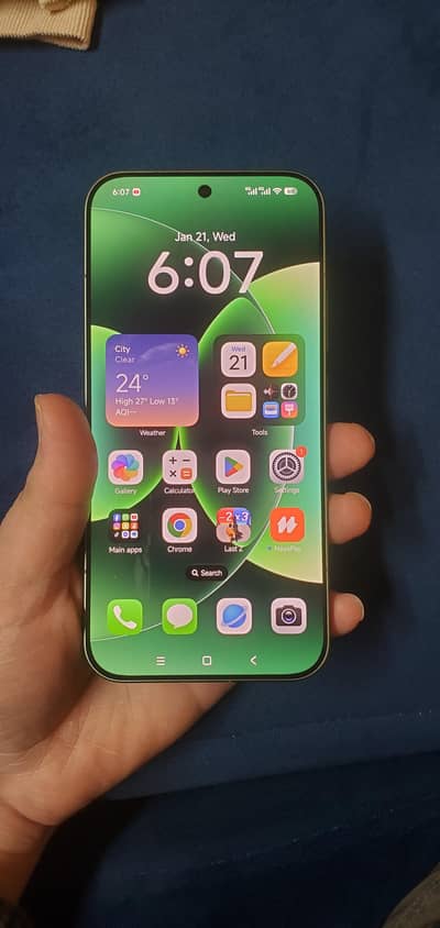 Xiaomi 17 pro max  (MI) 512gb rom and 16gb ram box open 10/10 condi