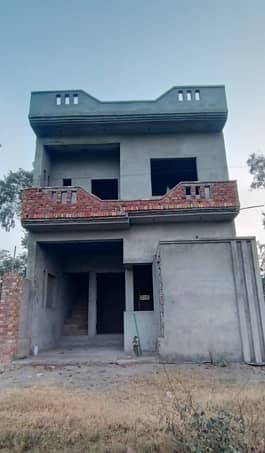 Shahpur Kanjra - 04 Marla - Grey Structure available for SALE adjecent to Topaz Block & Haider Market