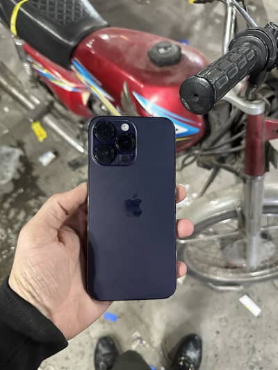 Iphone 14 pro max 256 gb physical + esim pta approved