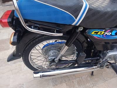 honda CD 70 2024 black