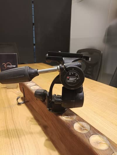 3-Way Pan/Tilt Tripod Head with RC4 Quick Release Plate 808RC4