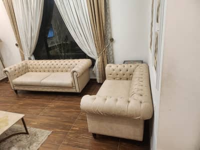 Premium Upholstered Sofa Set (3 + 2 Seater) – Excellent Condition