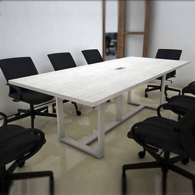 CONFERENCE(4X8)FEET/MEETING TABLE /OFFICE FURNITURE/CHAIRS