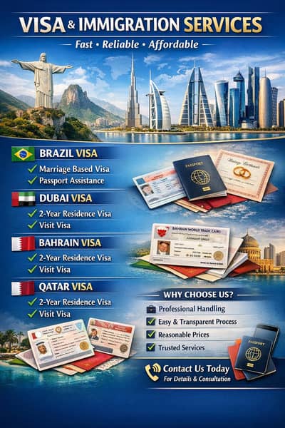 Visa & Immigration Services – Trusted & Affordable