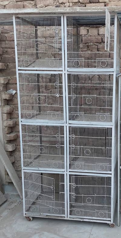 8 portion big cage with tyers