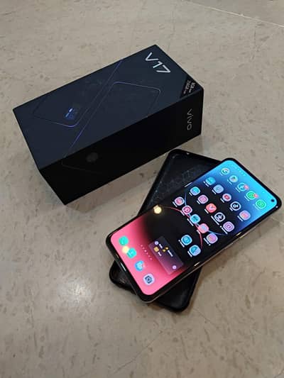 VIVO V17 BOX AND CHARJAR AVAIL