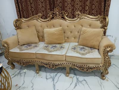 Sofa Set//Wooden Sofa//Chinioti Sofa//7 seater sofa//Sofa for Sale