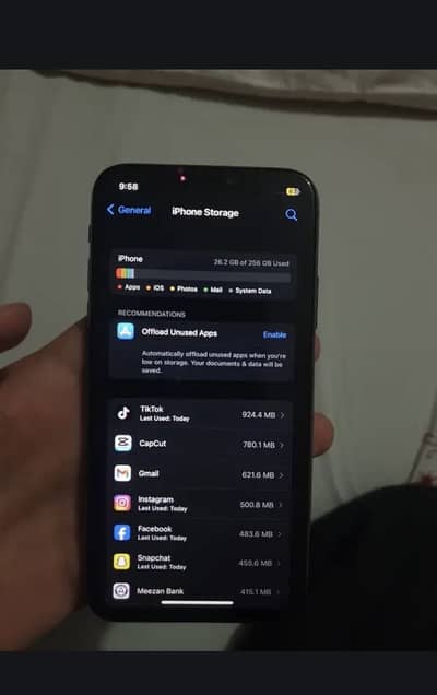 Pta approved hai 256 gb face id faild trueton not warking baqi all ok