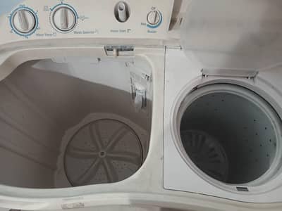 Haier double washing machine