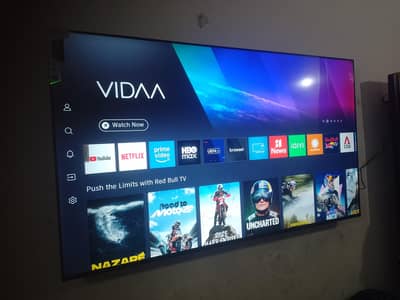 just one week used 65 inch original size 4k led