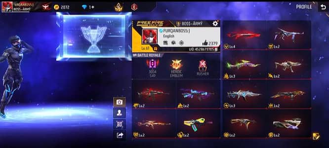 FF ID 4528673705  SALE