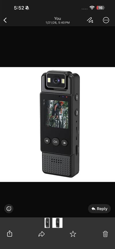 L12 mini body camera available in Lahore and faisalabad