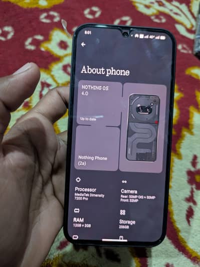 Nothing 2a with complete color