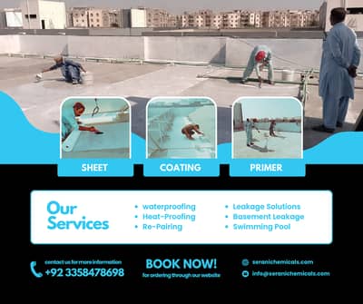 ROOF LEAK-WATERPROOFING SERVICES - ROOFING EXPERT IN KARACHI