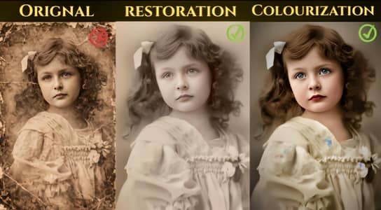 Professional Photo Repair & Colorization Service