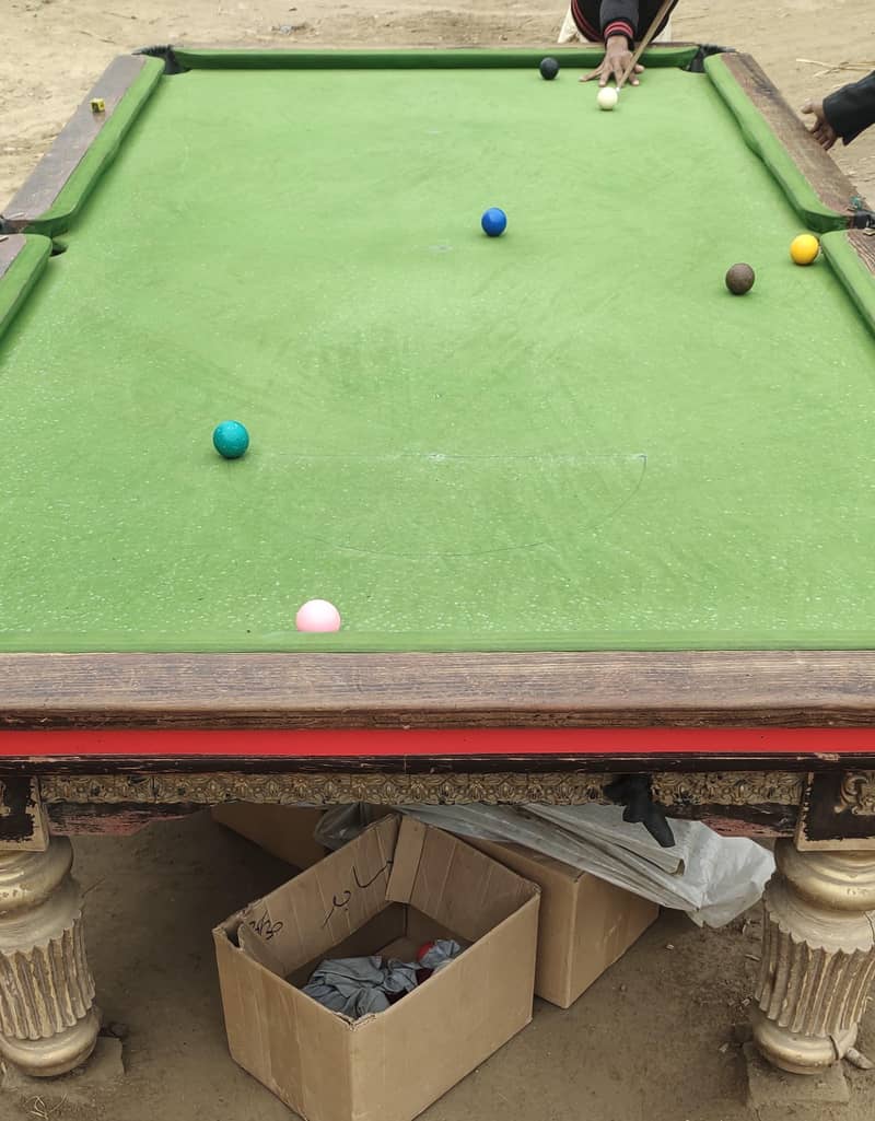 snooker table 2