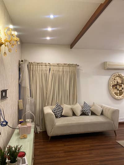 1 Kanal Fully Furnished Lower Portion With 5 Beds Is Available For Rent In Dha Phase 5