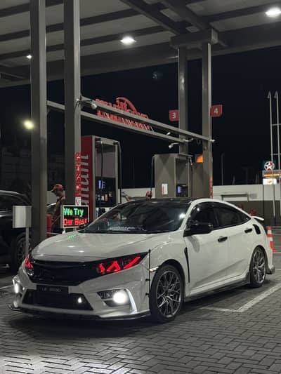 Civic X FC450 V1 Front bumper