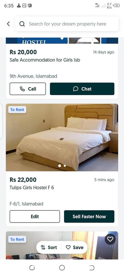 Tulips girls hostel. Gul burg green Rawalpindi