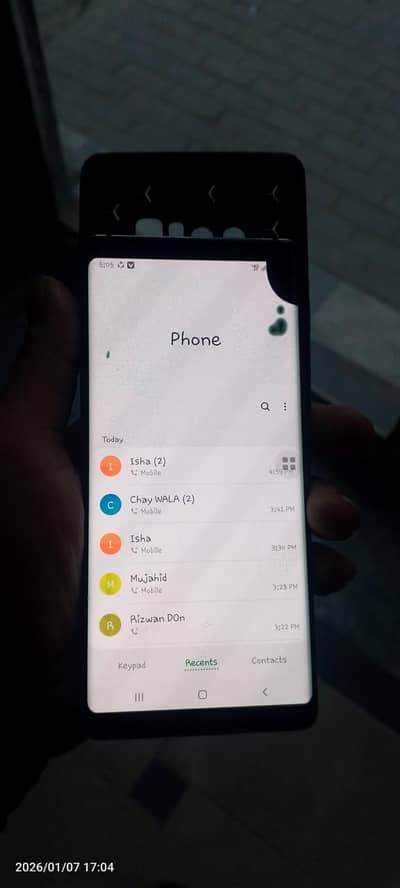 note 8 6/64 official PTA  exchange